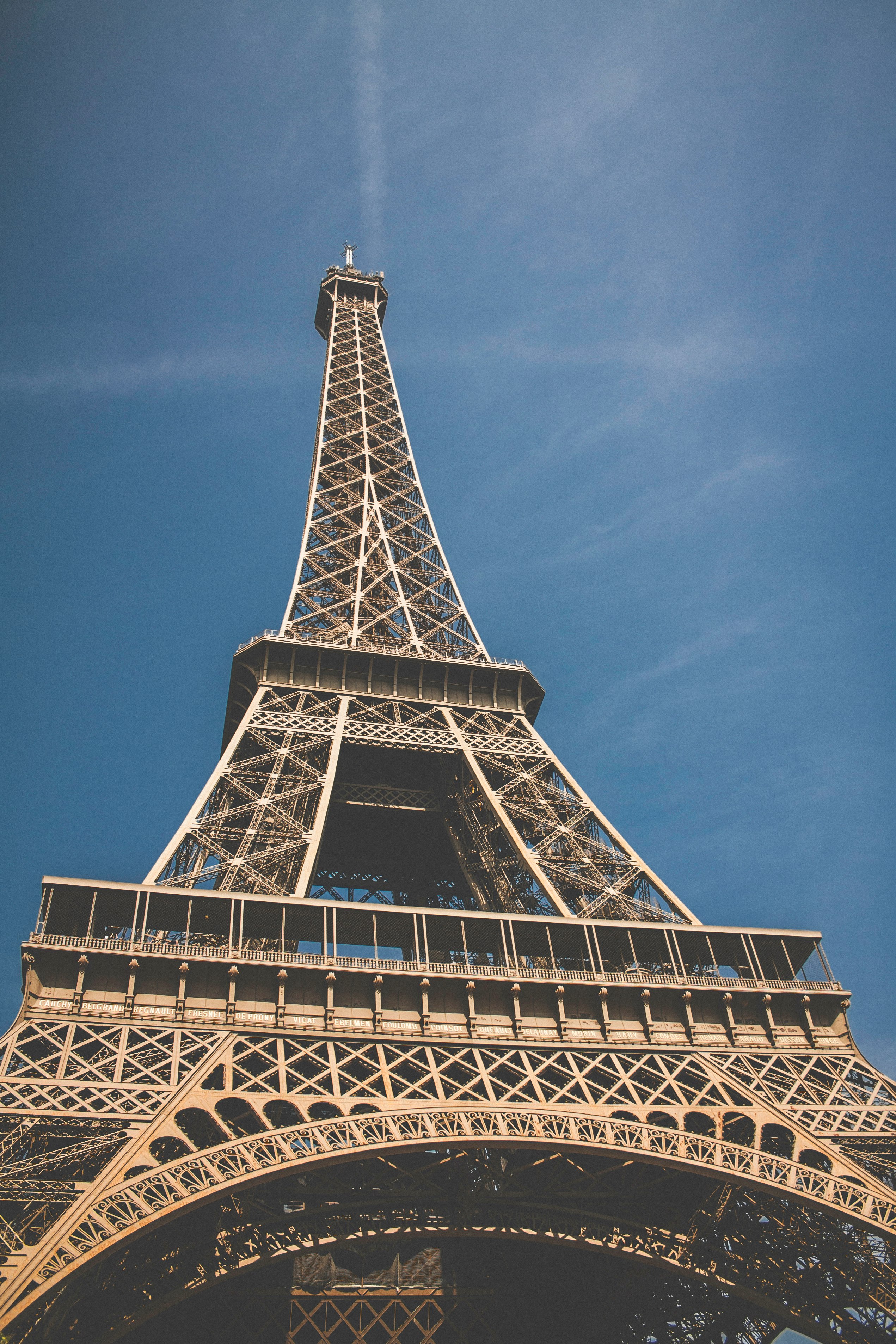 low-angle view of Eiffel Tower, Paris